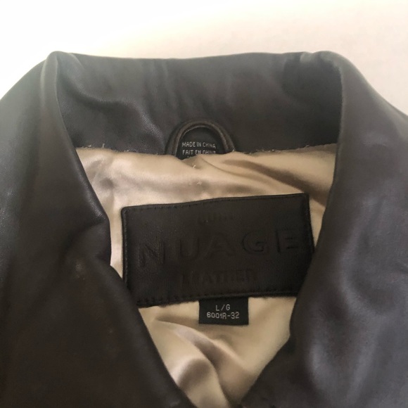 Nuage leather jacket large - Picture 4 of 7